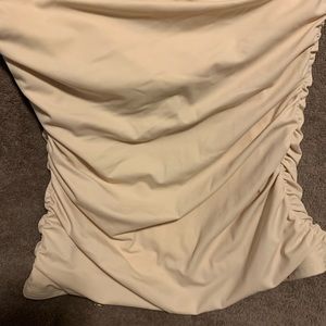 Woman’s bandeau tankini